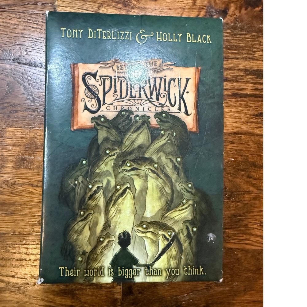 Beyond The Spiderwick Chronicles Boxed Set Hardcover Books 1-3 DiTerlizzi Black